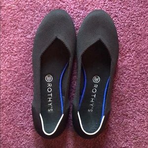 Rothy’s black flats 10.5 (retired)